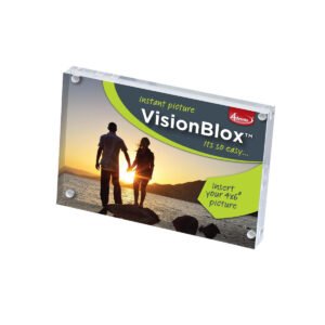 Adventa Vision Blox Solid Acrylic Photo Frame